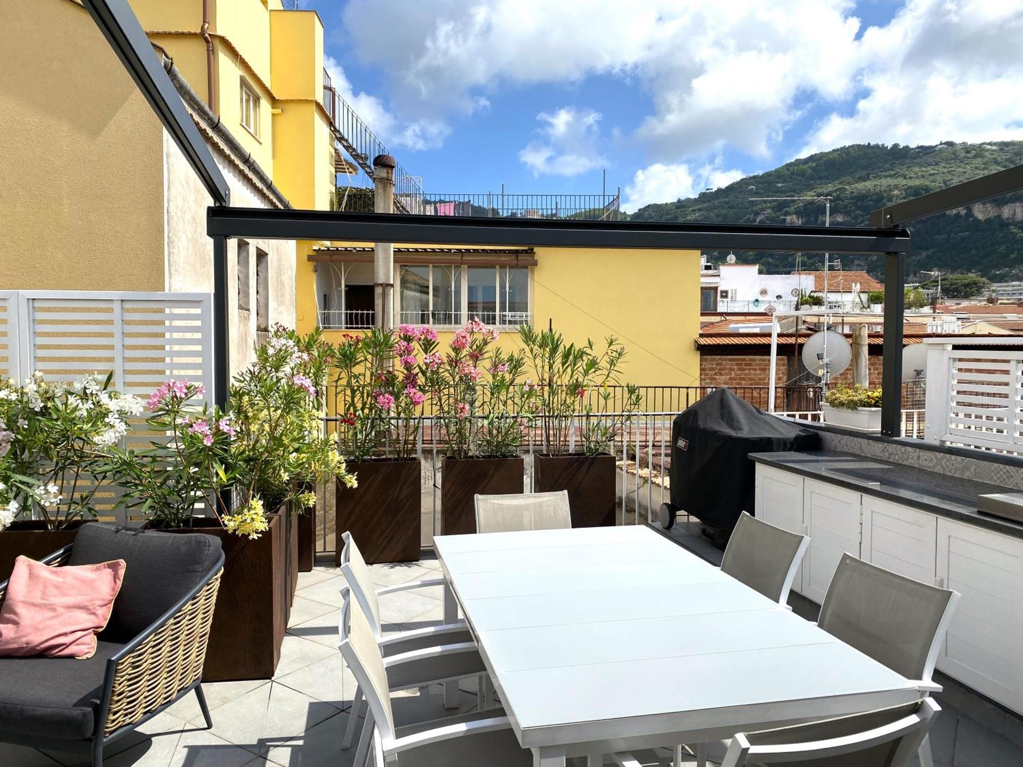 Grata Hospes Sorrento - Boutique House - Rooftop Deck - Bbq Ngoại thất bức ảnh